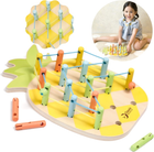 Zabawka edukacyjna Classic World Wooden Pineapple Connecting Game (6927049021817) - obraz 7