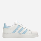 Sneakersy damskie skórzane adidas Originals Superstar XLG W IF3003 37.5 Białe (4066756576318)