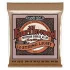 Струны Ernie Ball 2153 Earthwood Phosphor Bronze 9-46 12-string Light