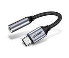Перехідник - адаптер кабель UGREEN av142 Type-C to 3.5mm 10см