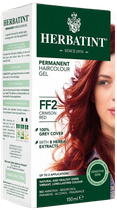 Гель-фарба Herbatint Permanent Hair Colour FF2 Пурпурний Червоний 150 мл (8016744805131)