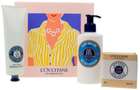 Набір косметики для догляду L'Occitane en Provence Karite Lait Ultra Riche Corps Лосьйон для тіла 250 мл + Крем-бальзам для рук 150 мл + Мило 100 г (3253581696439)