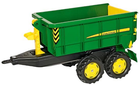 Przyczepa Rolly Toys John Deere Dwuosiowa (4006485125098) - obraz 1