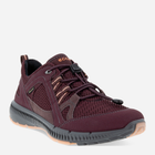 Buty sportowe trekkingowe damskie z membraną ECCO Terracruise II W 843063-51502 41 Bordowe (194890414198) - obraz 3