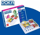 Дитячий електронний конструктор DOKA KIDS До злету готові 14 схем Електричний конструктор на батарейках для дітей
