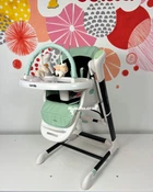 Стілець-гойдалка 3 в 1 CARRELLO Cascata (Каррелло Каската) CRL-10303/1 Tropical Green Заколисуючий центр