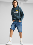 Худі чоловіче Puma ESS+ 2 Col Big Logo Hoodie FL 58676418 M Темно-синє (4067981446513) - зображення 3