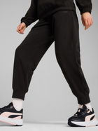 Спортивні штани теплі жіночі Puma Ess Elevated Pants 68153201 L Чорні (4067981465354) - зображення 1