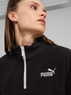 Bluza męska nierozpinana streetwear Puma Ess Elevated Half-Zip 68531601 L Czarna (4067982675844) - obraz 6