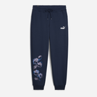 Спортивні штани жіночі Puma Ess + Floral Vibes Sweatpants FL 68602914 S Темно-сині (4067982703493)