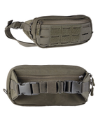 Сумка поясная Mil-Tec Fanny Pack 23,5 х 6 х 12 см Олива (M-T)