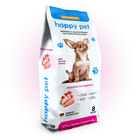 Гіпоалергенний сухий корм для собак маленьких порід Happy Pet з індичкою та лососем