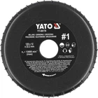 Диск-фреза торцевой к КШМ Yato по дереву, шпатлевке, гипсу; Ø=120/22.2 мм, t=12 мм шероховатый №1 [10] YT-59179 (5906083099571)
