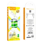 Кабель Hoco Type-C to Type-C Victory charging data cable X83 |1M, 60W, 3A| white