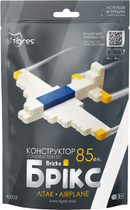 Конструктор Tigres Bricks Літак 85 елементів (40003 Tigres)