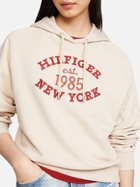 Худі оверсайз жіноче Tommy Hilfiger WW0WW42098-ACI L Бежеве (8720636807072) - зображення 4