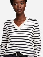 Пуловер жіночий Tommy Hilfiger WW0WW40098-03O M Білий (8720637077771) - зображення 4