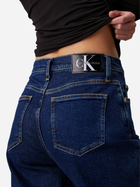 Jeansy rurki damskie z wysokim stanem Calvin Klein Jeans J20J223890-1BJ 32-34 Granatowe (8720639092994) - obraz 4