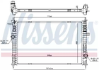 Радиатор охлаждения двигателя DS DS, PEUGEOT 308, NISSENS (636042)