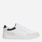 Sneakersy męskie skórzane Tommy Hilfiger FM0FM05058-YBS 42 Białe (8720646034802)