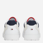 Sneakersy męskie skórzane Tommy Hilfiger FM0FM05058-YBS 41 Białe (8720646034796) - obraz 3