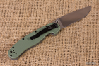 Кишеньковий ніж Ontario RAT Model 1 Satin Plain Edge (ON8848OD) Olive Drab - зображення 6