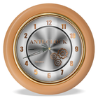Часы с обратным ходом Anti-clock Ц011 (бежевые) – фото, отзывы ...