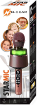 Mikrofon karaoke N-Gear Bluetooth STARMIC S20LSP Rose Gold (8720589823181) - obraz 7