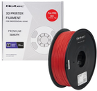 Profesjonalny filament do druku 3D Qoltec PLA PRO 1.75 mm 1 kg Red (5901878506746)