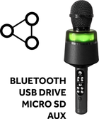 Мікрофон караоке N-Gear Bluetooth STARMIC S20LSG Space Grey (8720589823198) - зображення 3