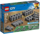 Детский конструктор LEGO City Рельсы 20 шт. деталей (60205)