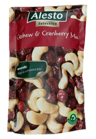 Мікс горіхів Alesto Cashew & Cranberry кешью та журавлини 200 г (58884)