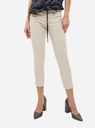 Spodnie skinny damskie Moodo L-SP-3705 L Beżowe (5904152296524)