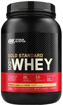 Сывороточный протеин Optimum Nutrition 100% Whey Gold Standard порошок 909 г French Vanilla Creme (748927024111)