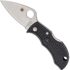 Складаний ніж Spyderco Manbug Lightweight Leaf black MBKLFP