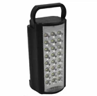 Переносний ліхтар з повербанком Almina 2606L на 24 Led чорний