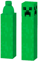 Butelka wielkokrotnego uzycia Kids Euroswan Minecraft Creeper Zielona 650 ml (8435507883764) - obraz 1