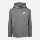 Bluza z kapturem chłopięca NIke 86F322-GEH 116-122 cm Szara (633731088650)