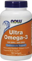Омега-3 NOW Ultra Omega-3 180 капс