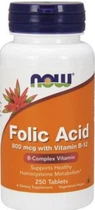 Фолиевая кислота NOW Folic Acid 800 мкг 250 таб