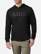 Худі чоловіче 5.11 Tactical 5.11 Hooded Long Sleeve 76165-019 L Black (888579523874) - зображення 3