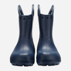 Kalosze chłopięce Crocs Handle Rain Boot Kids 12803-410 26 Granatowe (191448182745) - obraz 4