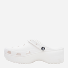 Жіночі крокси Crocs Classic Platform Clog W 206750-100 37,5 Білі (191448678460) - зображення 3