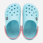 Дитячі крокси для дівчинки Crocs Crocband Kids Clog 207006-4S3 28-29 Блакитні (191448739758) - зображення 4