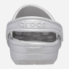 Chodaki dziecięce dla dziewczynki Crocs Classic Glitter Clog K 206993-0IC 34-35 Srebrne (196265551613) - obraz 5