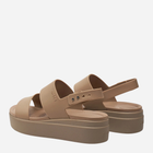 Sandały damskie na platformie Crocs Brooklyn Low Wedge W 206453-2EL 37-38 Beżowe (196265590872) - obraz 4