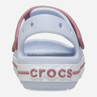 Sandały dziewczęce Crocs Crocband Cruiser Sandal T Kids 209424-5AH 24-25 Lilowe (196265604685) - obraz 5