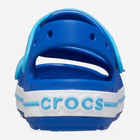 Sandały chłopięce Crocs Crocband Cruiser Sandal T Kids 209424-4PA 27-28 Ciemnoniebieskie (196265658299) - obraz 5