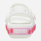 Дитячі сандалії для дівчинки Crocs Crocband Cruiser Pet Sandal T 210030-1NG 25-26 Білі (196265680009) - зображення 5