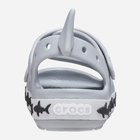 Sandały chłopięce Crocs Crocband Cruiser Shark Sandal T 210031-007 24-25 Szare (196265680061) - obraz 5